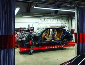 Celette Equipment is the Preferred Equipment for Repairs at Flower Hill Auto Body